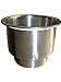 Amarine-made Stainless Steel Cup Drink Holder with Drain Marine Boat Rv Camper