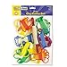 6 Pack Clay Cutter Set, Rolling Pin and 10 Cutters by THE CHENILLE KRAFT COMPANY (Catalog Category: Paper, Pens & Desk Supplies / Art & Drafting / Clay & Accessories)