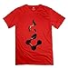 Men's Diablo 3 Video Game Logo Short Sleeve 100% Cotton T-shirt Size XS Red