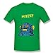 YIRONG Men's Weezer T-shirt Size L ForestGreen