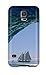 Ultra Slim Fit Hard ZippyDoritEduard Case Cover Specially Made For Galaxy S5- Yacht And The Ocean