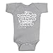Threadrock Unisex Baby I'd Rather Be Fishing With My Daddy Bodysuit 6M Sport Gray