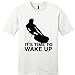 Wakeboarding Wakeboarder Gift Time to Wake Up Young Mens T-Shirt