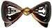 Caravan Detailed Open Bow And Flaps Barrette Tortoise Shell