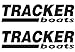 Tracker Boats 10x2.5 x2 Black Vinyl Decal Sticker Decal StickyFinger