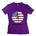 Women's Dave Matthews Band Screw Neck T Shirt Size XL Purple