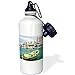 Danita Delimont - Boats - Malta - Hotel buildings and traditional Luzzu boats. - 21 oz Sports Water Bottle (wb_207562_1)