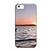 Tpu Fashionable Design Boat On A Lake At Sunst Rugged Case Cover For Iphone 5c New