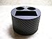 JWraps Cup Holder Insert With Adapter Exclusively For HANA MODZ (V1,V2&V3) E-Cigarette Vaporizer and Accessories Wrapped in Black Carbon Fiber Wrap