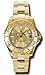 Rolex Yacht-Master Automatic Champagne Dial 18kt Yellow Gold Ladies Watch168628CSO