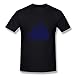 FQZX Men's Sailboat T Shirt X-Large Black