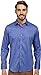 Robert Graham Men's X Tailored Fit Houseboat Long Sleeve Woven Sport Shirt Navy Button-up Shirt XL