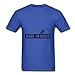 Style Personality Xxx-large Top-shirt Blue Wakeboard,shred,wakeboarding,water,boat Image Men Organic Cotton Short Sleeves