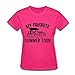 Pontoon Regular T-shirt Pink Small Pink Ebolam Print
