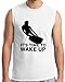 Wakeboarding Wakeboarder Gift Time to Wake Up Sleeveless T-Shirt