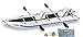 Sea Eagle 435 Paddle Ski Catamaran Inflatable Kayak with Deluxe Package