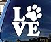 Love Paw Dog Cat Family Car Window Vinyl Decal Sticker 4