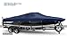 Eevelle WSHPCBN24102 Navy WindStorm Semi-Custom Boat Cover Manufactured by EevelleHigh profile cabin cruisers with windshields and bow rails -Inboard Motor