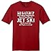 Money Can't Buy Happiness But It Can Buy a Jet Ski Young Mens T-Shirt Large Classic Red