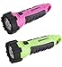 Dorcy 41-2510 Floating Waterproof LED Flashlight with Carabineer Clip, 32-Lumens, Yellow Finish