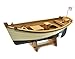 Wood Crafted Motor Launch Boat Model Replica Collectible, 14-inch, Nautical Decor