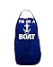 I'm on a BOAT Dark Adult Apron - Royal Blue - One-Size