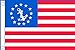 Taylor Made Products US Yacht Ensign Sewn Boat Flag (36