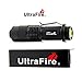 UltraFire® Mini Cree 7w 300lm Led Flashlight One Mode Torch Adjustable Focus Zoom Light Lamp