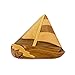 Handmade Wooden Intarsia TRICK SECRET Sailboat Puzzle Box (3385) (g2)