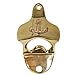 Solid Brass Wall Mounted Nautical Bottle Opener with Anchor