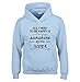 All I Need to be Happy is Sunshine and the River Youth Hoodie Sweatshirt Small LtBlu