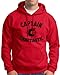 Captain Craptastic Hoodie Sweatshirt Small Red