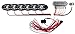Rigid Industries 40091 Cool White/Red Boat Deck Light Kit