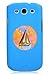 SAILBOAT & SUN. Made in the USA gift quality BLING personalizes smartphones, cellphones, cases etc. Good luck charm, lucky charm, amulet and touchstone Best Gift 2015 under $15
