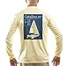Altered Latitudes Men's Catalina 27 Class Sailboat UPF Long Sleeve T-Shirt XX-Large Pale Yellow