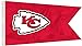 NFL Kansas City Chiefs 18.5'' x 12'' Red Boat Flag