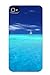 Tpu Ervin Hunter Shockproof Scratcheproof Blue Vehicles Yachts Caribbean Sea Hard Case Cover For Iphone 4/4s For Lovers