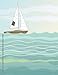 Summer Dreams Waves & Sailboat Softcover Large Notebook or Journal (Beautiful Journals, Diaries, & Notebooks) (Volume 76)