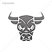 Sticker Bull No durable Boat trade buy bullfighting fight (16 X 13,2 Inches) Gray 75%