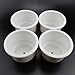 4 PCS New White Boat Plastic Cup Drink Can Holder Boat Marine Rv Universal