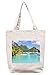 Perfect Holiday Resort Blue Lagoon on Tropical Paradise Island Bora Bora Tahiti Polynesia T - Cotton Canvas Tote Bag