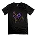 HX-Kingdom Men's Trendy T Shirt - StarCraft Scorpion Black