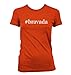 #bravada - Hashtag Funny L.A.T Misses Cut Women's T-Shirt, Orange, Small