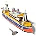 Pleasure Liner Steamship, Metal Boat Winds Up, Steel Tin Toy Collection, Size : 8