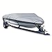 Leader Accessories Silver Polyester Waterproof Mooring V-hull Runabout Boat Cover Trailerable Inboard Outboard Tri-hull Boat Cover Fits Fish,ski,pro-style Bass Boats--Get Free Boat Cover Support Pole System When You Purchase Qualifying items offered by Leader Accessories