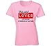 This Girl Loves offshore Powerboat Racing Hobby T Shirt M Light Pink