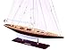 Handcrafted Nautical Decor Wooden William Fife Model Sailing Yacht Limited 35