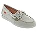 Sperry Top-Sider Women's Sea-Sider Canvas Boat Shoe Ivory 7 M US