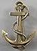 Solid Brass Fouled Anchor Doorknocker