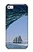 Protective Tpu Case With Fashion Design For Iphone 5c (yacht And The Ocean)